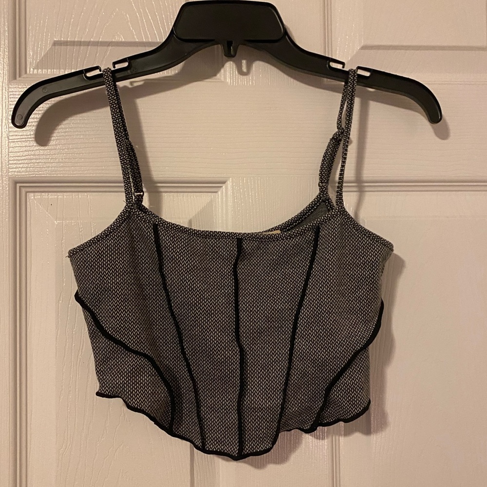 Black Fitted Top